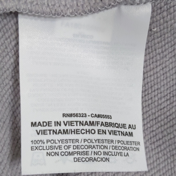 Nike Dri-Fit Gray Hoodie Jacket Boys Size XL - Picture 8 of 8